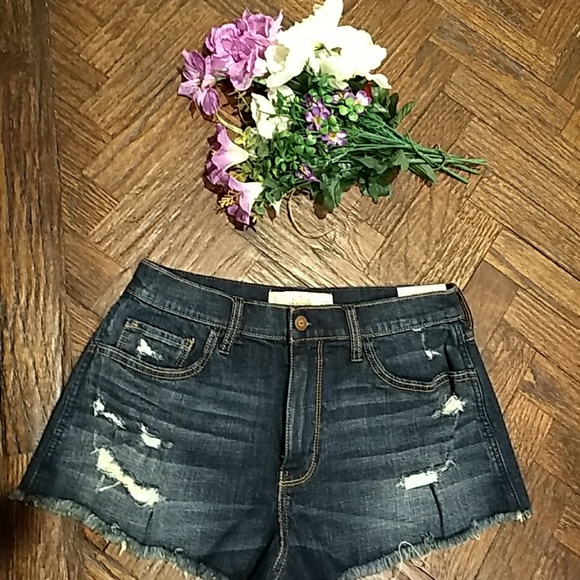 Hollister Pants - 🔥FINALPRICE🔥NEWHollisterRippedvintagedenimshort